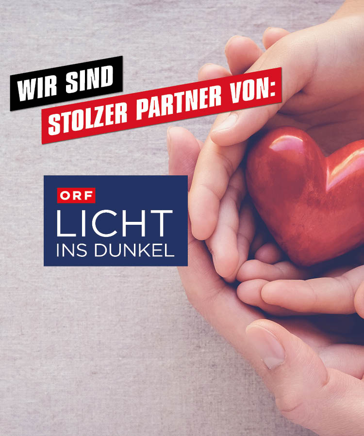 Einhell ist stolzer Partner von Österreichs größter humanitärer Hilfsaktion „Licht ins Dunkel“.