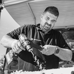 A picture from Helmut Gessendorfer with a Einhell tool.