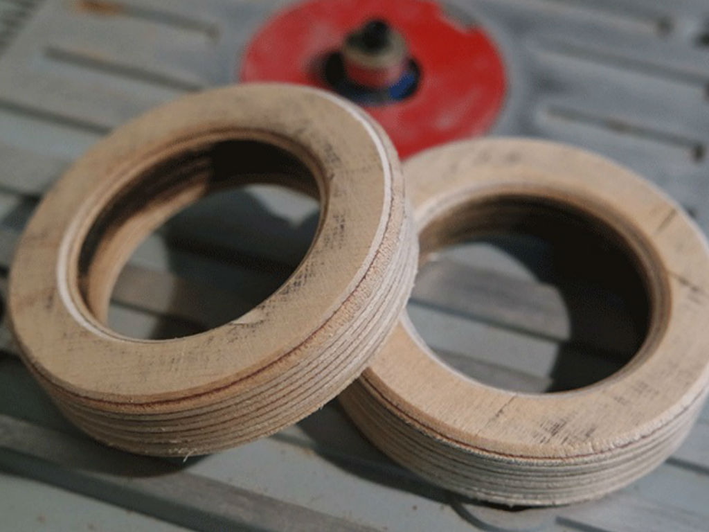 wood ring for bbq smoker