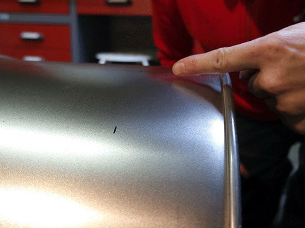 A polished, shiny smoker