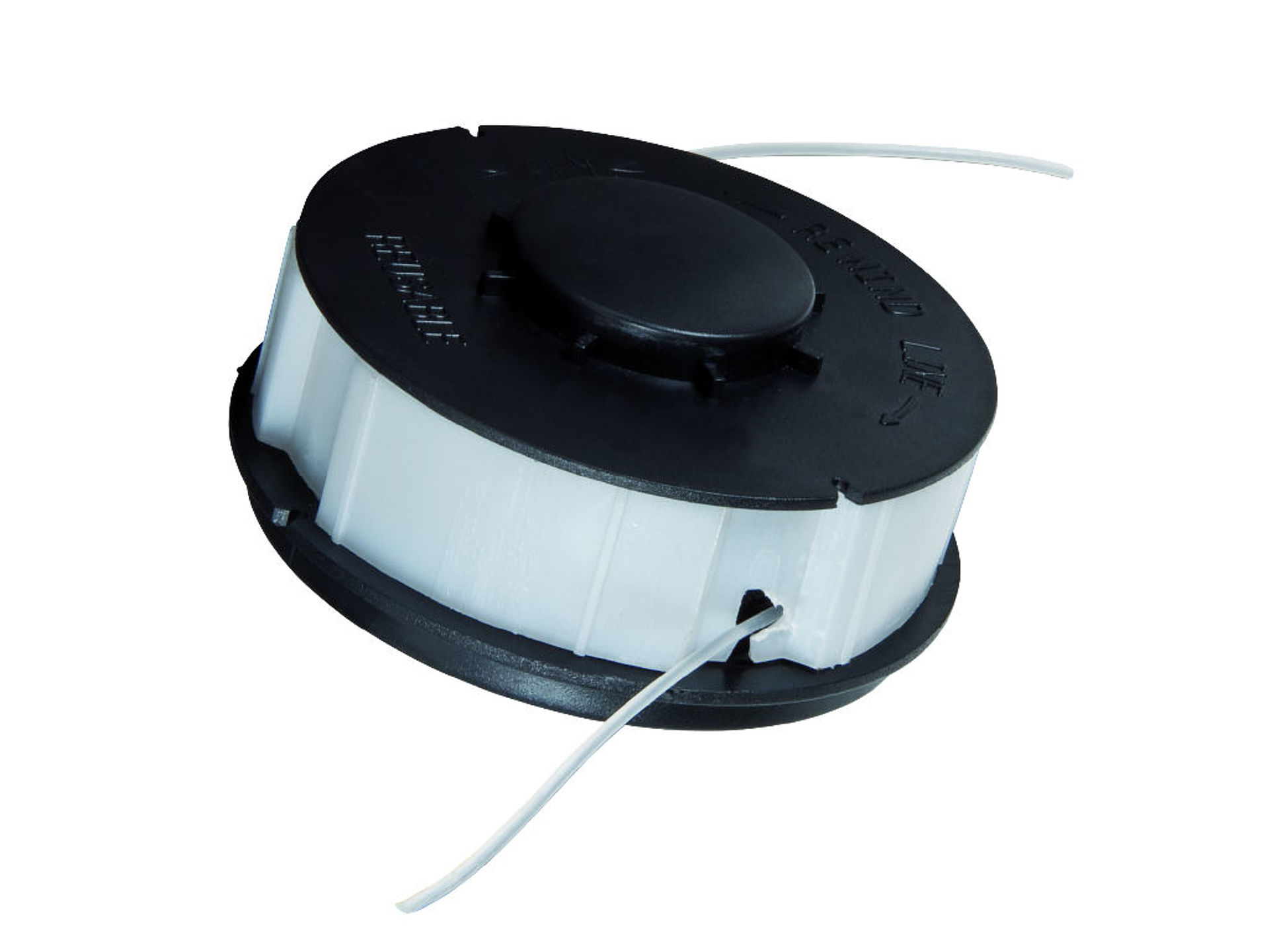 Illustration of the line spool of a cordless lawn trimmer from Einhell.