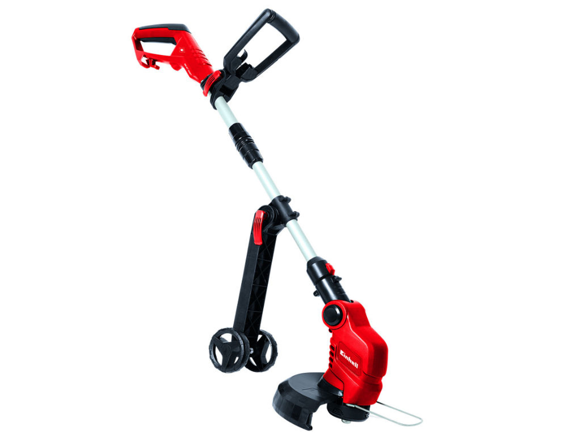 Illustration of a cordless grass trimmer from Einhell.