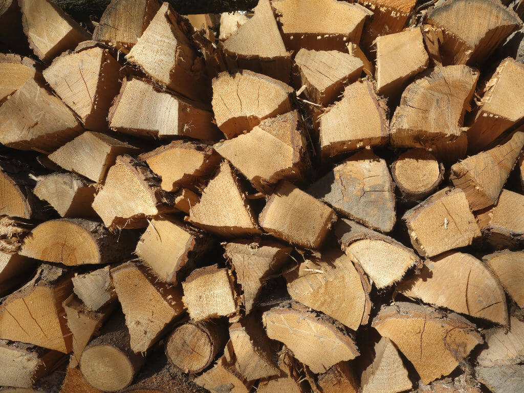 pile of wood