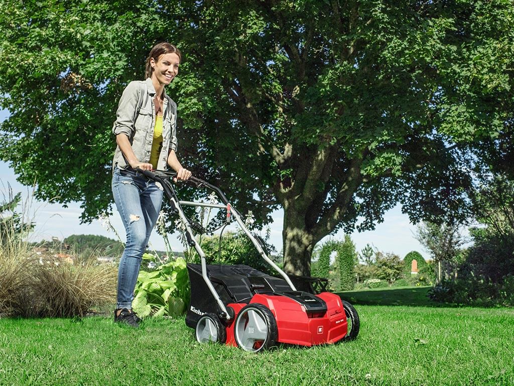 Scarifiers and lawn aerators also with battery Einhell.at