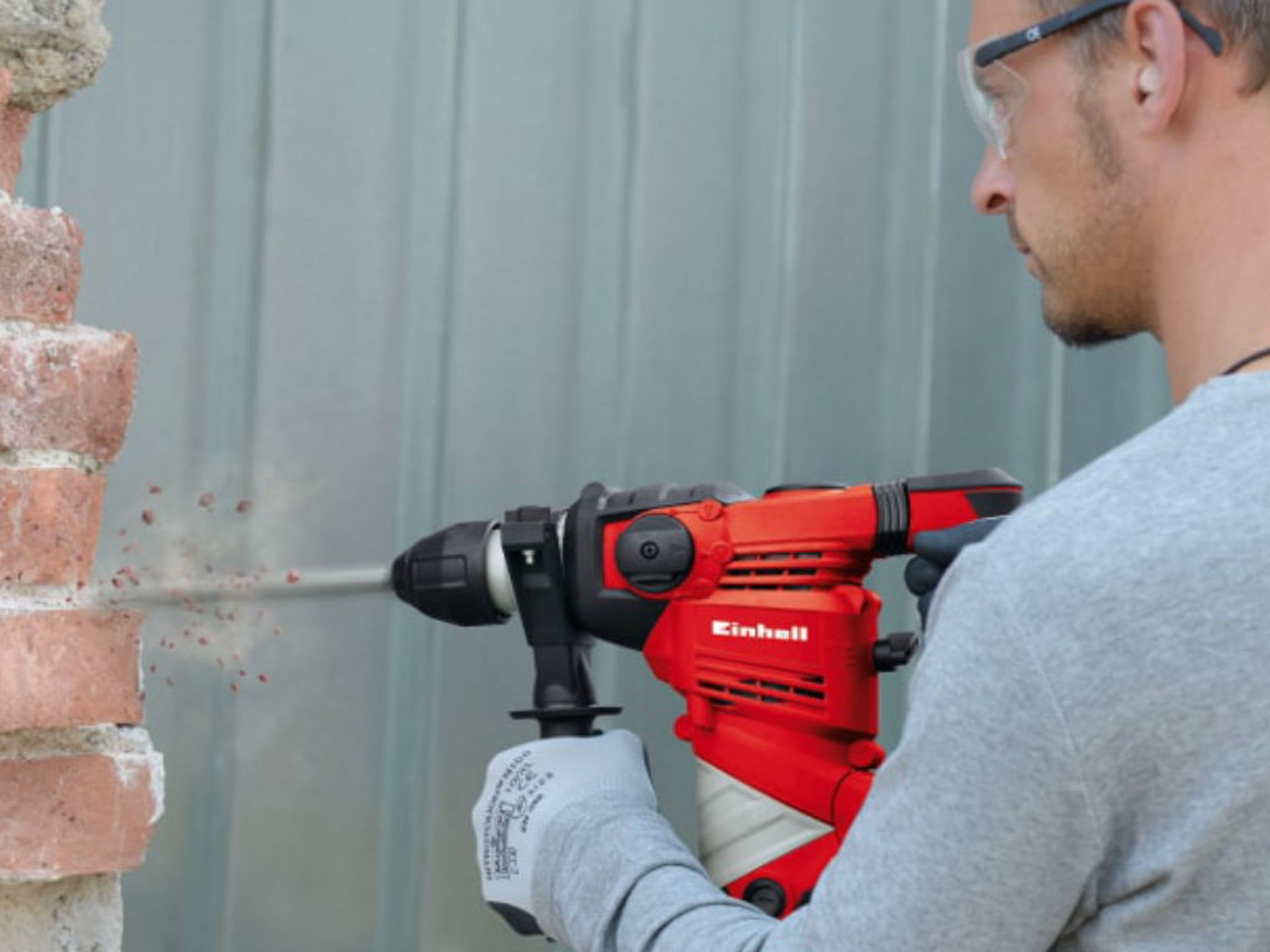 stone wall is broken