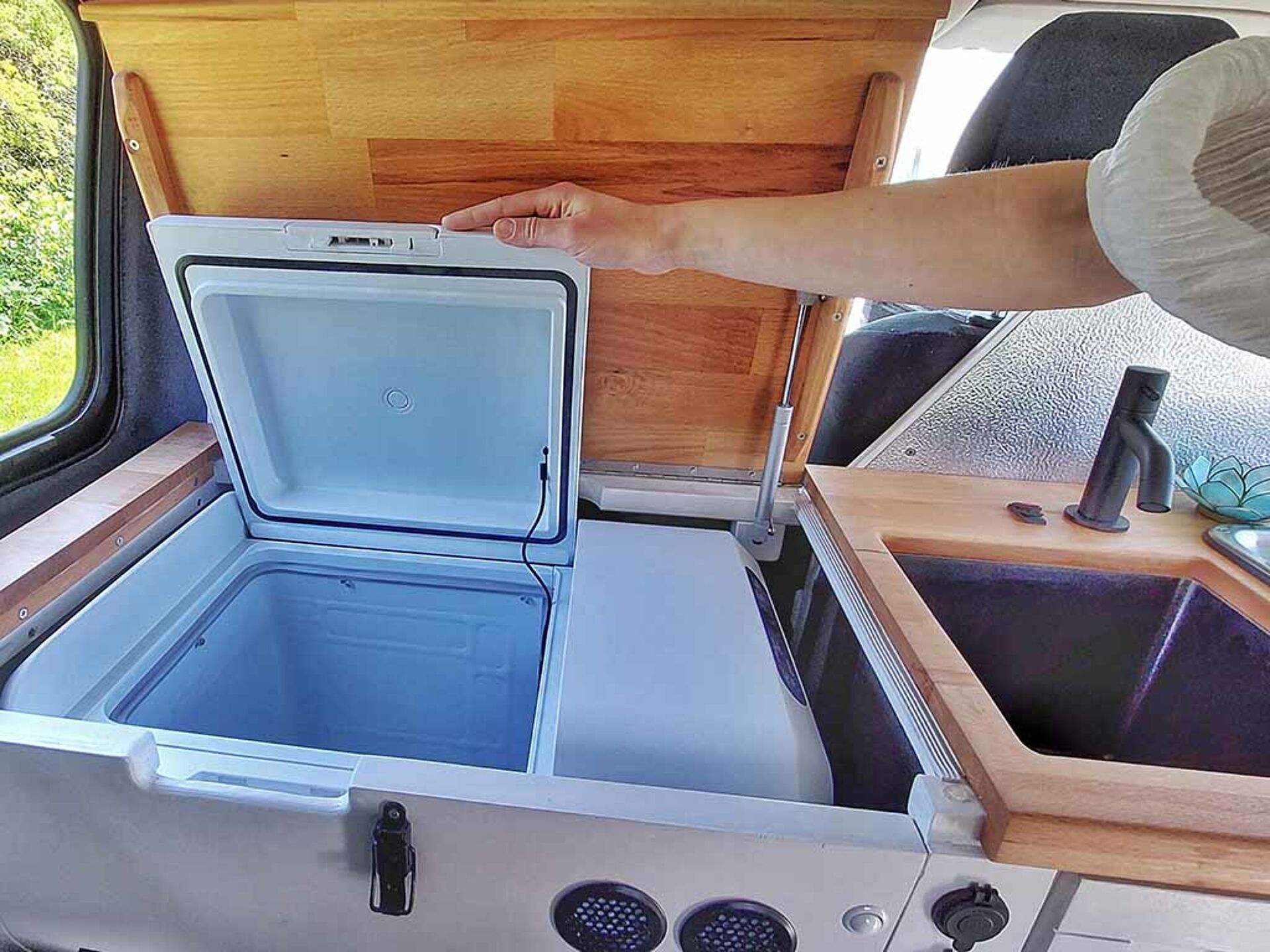 installation fridge