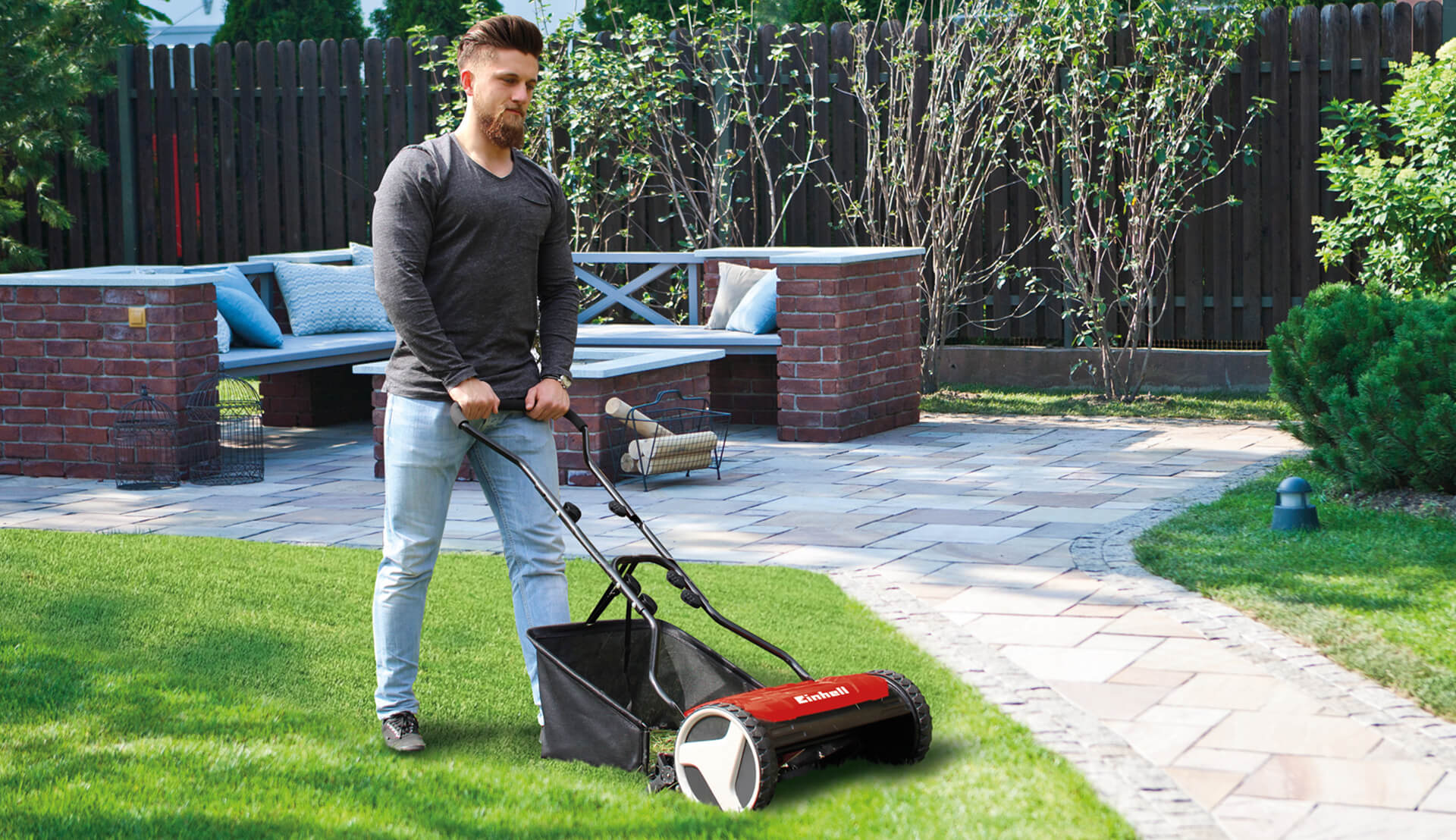 Buy manual push lawnmowers Einhell.at