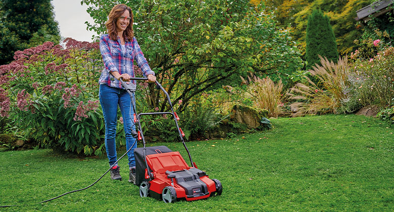 Einhell cordless online scarifier