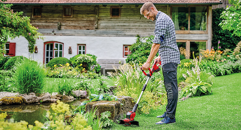 Battery operated lawn trimmers sales