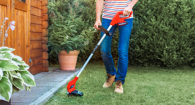 Einhell battery strimmer online