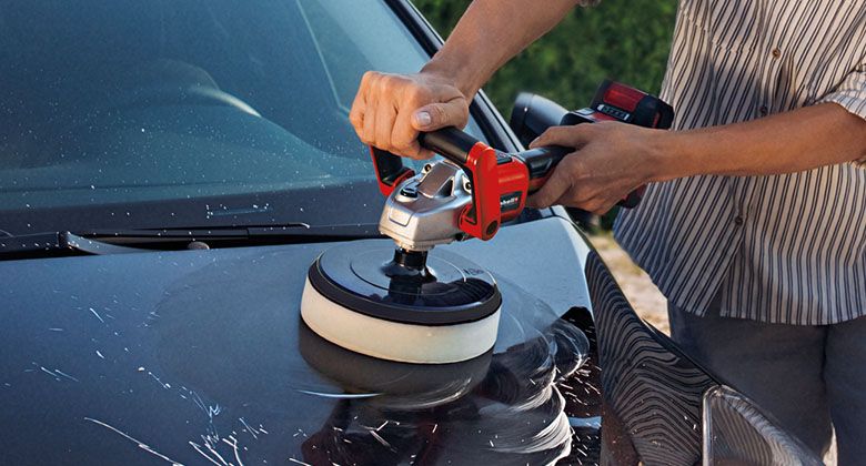 Machine hotsell car polish