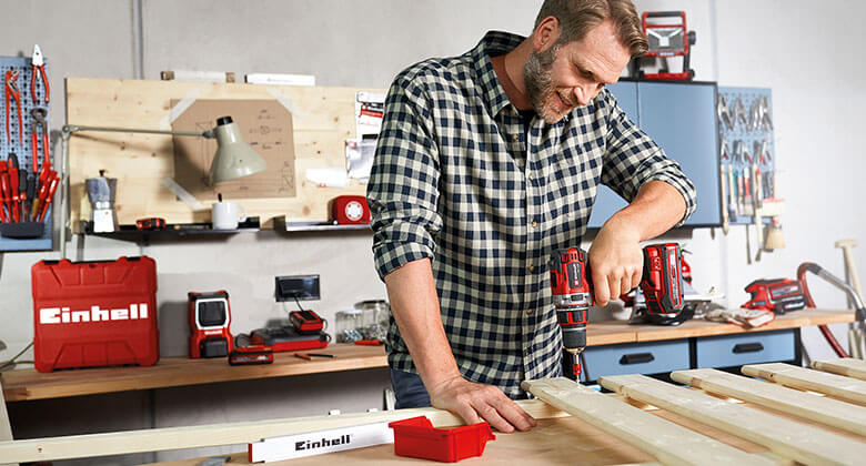 Powerful and efficient cordless screwdrivers Einhell.at