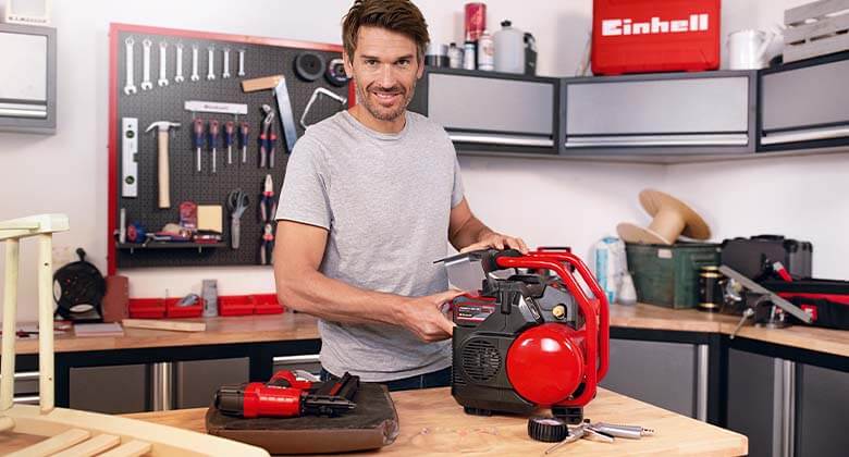 Einhell sales cordless compressor