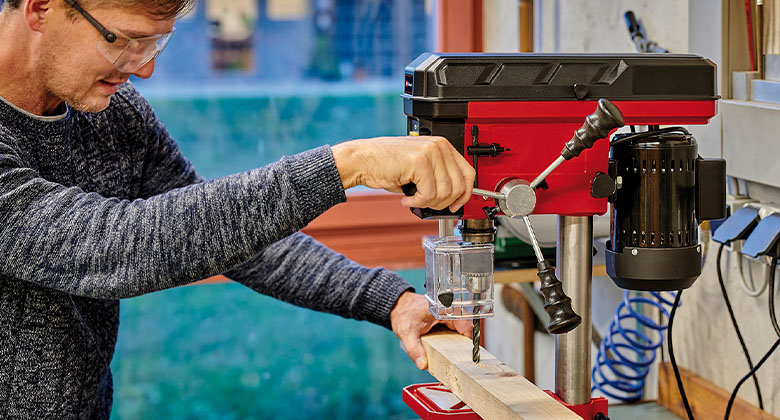 Precise drilling Bench drills Einhell.at