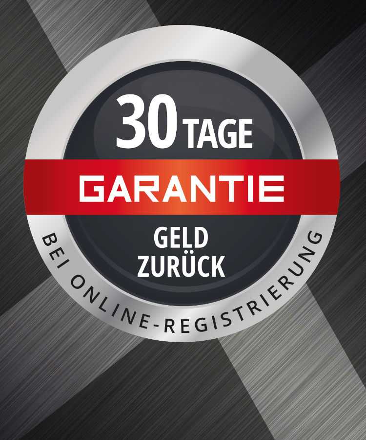 money back warranty of einhell in german