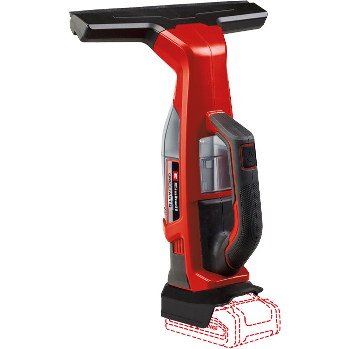 A Cordless Window Cleaner in side view.